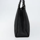 GUCCI Bamboo GG Canvas Hand Bag Black Silver 002 1010 3754 Auth ep11357-4