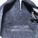 GUCCI GG Canvas Boston Bag 2way Black Gold Auth ep11361-21