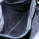 GUCCI GG Canvas Boston Bag 2way Black Gold Auth ep11361-22