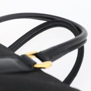 GUCCI GG Canvas Boston Bag 2way Black Gold Auth ep11361-14