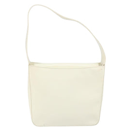 GUCCI Soho Shoulder Bag Enamel White Auth ep11364 - 0