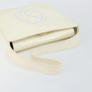 GUCCI Soho Shoulder Bag Enamel White Auth ep11364-7