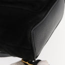 GUCCI Bamboo Backpack Suede Black Gold 003 58 0030 Auth ep11366-16