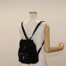 GUCCI Bamboo Backpack Suede Black Gold 003 58 0030 Auth ep11366-25