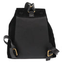 GUCCI Bamboo Backpack Suede Black Gold 003 58 0030 Auth ep11366-2
