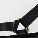 GUCCI Bamboo Backpack Suede Black Gold 003 58 0030 Auth ep11366-14