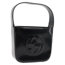 GUCCI Soho Shoulder Bag Enamel Black 007 2023 0249 Auth ep11367-1