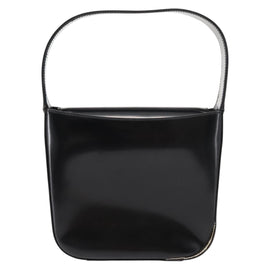 GUCCI Soho Shoulder Bag Enamel Black 007 2023 0249 Auth ep11367 - 0