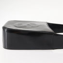 GUCCI Soho Shoulder Bag Enamel Black 007 2023 0249 Auth ep11367-5