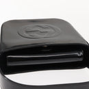 GUCCI Soho Shoulder Bag Enamel Black 007 2023 0249 Auth ep11367-7