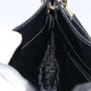 GUCCI Shoulder Bag Enamel Black Gold 001 4149 Auth ep11368-19