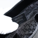 GUCCI Shoulder Bag Enamel Black Gold 001 4149 Auth ep11368-12
