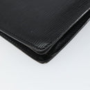 LOUIS VUITTON Epi Serie Dragonne Clutch Bag Black Noir M52612 LV Auth ep11370-16