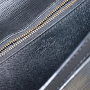 LOUIS VUITTON Epi Serie Dragonne Clutch Bag Black Noir M52612 LV Auth ep11370-18