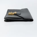 LOUIS VUITTON Epi Serie Dragonne Clutch Bag Black Noir M52612 LV Auth ep11370-3