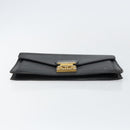 LOUIS VUITTON Epi Serie Dragonne Clutch Bag Black Noir M52612 LV Auth ep11370-6