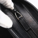 GUCCI GG Canvas Tote Bag Black Silver Auth ep11371-9