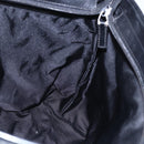 GUCCI GG Canvas Tote Bag Black Silver Auth ep11371-20