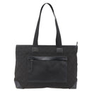 GUCCI GG Canvas Tote Bag Black Silver Auth ep11371-13