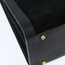 GUCCI Bamboo Tote Bag Suede Leather Black Gold 002 2853 0260 0 Auth ep11373-15