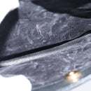 GUCCI Bamboo Tote Bag Suede Leather Black Gold 002 2853 0260 0 Auth ep11373-10