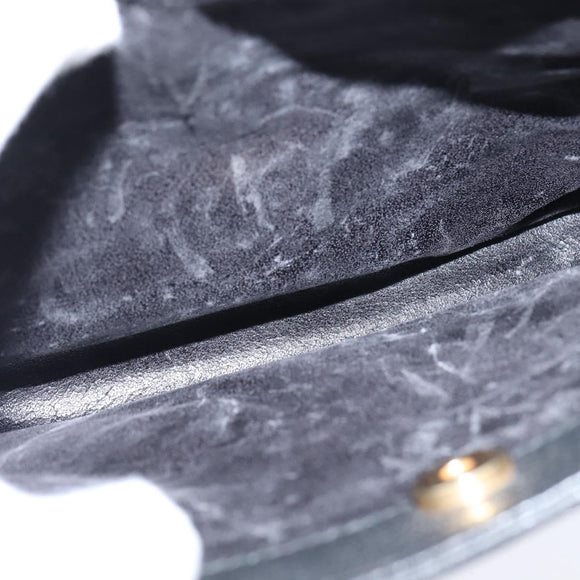 GUCCI Bamboo Tote Bag Suede Leather Black Gold 002 2853 0260 0 Auth ep11373