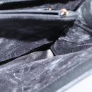 GUCCI Bamboo Tote Bag Suede Leather Black Gold 002 2853 0260 0 Auth ep11373-18