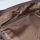 Burberrys Nova Check Hand Bag Canvas 2way Gold Beige Auth ep11376-23