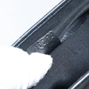 CELINE Macadam Canvas Hand Bag Black Silver Auth ep11378-12