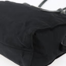 PRADA Shoulder Bag Nylon Black Silver Auth ep11379-9