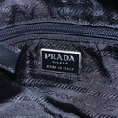 PRADA Shoulder Bag Nylon Black Silver Auth ep11379-18