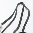 PRADA Shoulder Bag Nylon Black Silver Auth ep11379-8