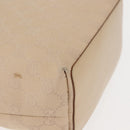 GUCCI GG Canvas Tote Bag Beige Silver 31244 Auth ep11382-9
