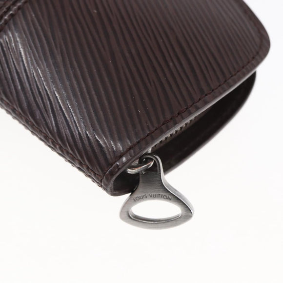 LOUIS VUITTON Epi Porte Monnaie Z Coin Purse Mocha M6368B LV Auth ep11384