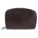 LOUIS VUITTON Epi Porte Monnaie Z Coin Purse Mocha M6368B LV Auth ep11384-13