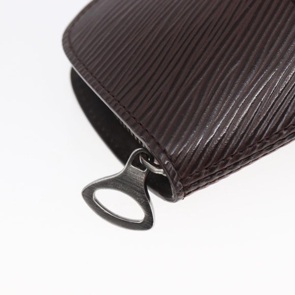LOUIS VUITTON Epi Porte Monnaie Z Coin Purse Mocha M6368B LV Auth ep11384