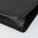 LOUIS VUITTON Epi Pochette Homme Clutch Bag Black Noir M52522 LV Auth ep11385-7