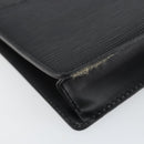LOUIS VUITTON Epi Pochette Homme Clutch Bag Black Noir M52522 LV Auth ep11385-14