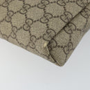 GUCCI GG Supreme Shoulder Bag PVC Leather Beige 223666 Auth ep11388-14