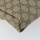 GUCCI GG Supreme Shoulder Bag PVC Leather Beige 223666 Auth ep11388-16