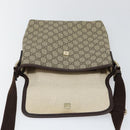GUCCI GG Supreme Shoulder Bag PVC Leather Beige 223666 Auth ep11388-10