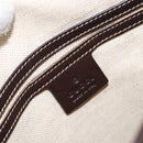 GUCCI GG Supreme Shoulder Bag PVC Leather Beige 223666 Auth ep11388-18