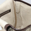 GUCCI GG Supreme Shoulder Bag PVC Leather Beige 223666 Auth ep11388-19