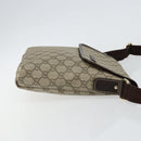 GUCCI GG Supreme Shoulder Bag PVC Leather Beige 223666 Auth ep11388-3