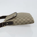 GUCCI GG Supreme Shoulder Bag PVC Leather Beige 223666 Auth ep11388-4