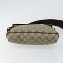 GUCCI GG Supreme Shoulder Bag PVC Leather Beige 223666 Auth ep11388-5