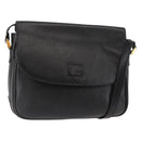 Burberrys Shoulder Bag Leather Brown Gold Auth ep11389-1