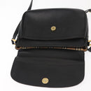 Burberrys Shoulder Bag Leather Brown Gold Auth ep11389-10