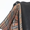 Burberrys Shoulder Bag Leather Brown Gold Auth ep11389-18