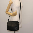 Burberrys Shoulder Bag Leather Brown Gold Auth ep11389-20